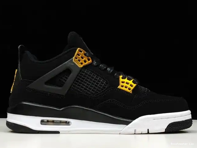Bmlin shoes Metallic Black Jordan Gold-White 308497-032 4 Royalty Air 0515